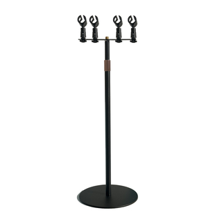 一拖二一拖四台式话筒架双头四头会议麦克风桌面支架演讲台式架