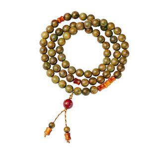 宫里上新绿檀手串女款檀木檀香串珠手链木质文玩多圈冷门盘玩手饰