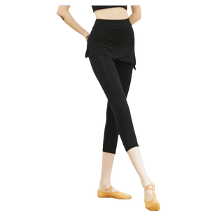 拉丁舞裙练功服成人女长裤2026新款半身跳舞裙裤服装摩登舞蹈裤子