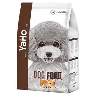 宠物贵宾泰迪狗专用狗粮成犬幼犬美毛泪痕狗狗小型犬4斤装2kg亮毛