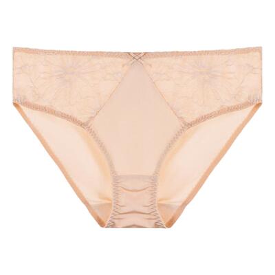 歌力诺透气蕾丝抑菌底档低腰内裤