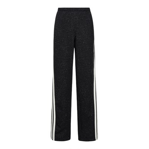 Adidas/阿迪达斯正品DCE KN PNT女士系带条纹运动针织长裤KX8907