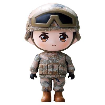 军人公仔手办模型摆件潮玩盲盒