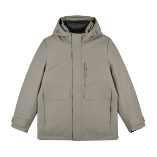 雷迪波尔男装羽绒服2025冬季新款可脱帽三合一鹅绒户外羽绒外套男