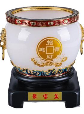 招财开业乔迁商务琉璃风水装饰品