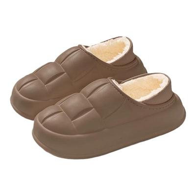 踩屎感棉拖鞋男冬季新款外穿居家