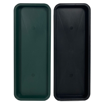 长方形塑料花盆接水盘