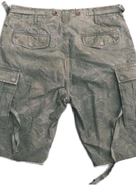 短裤海觉限定二战美军古布工装
