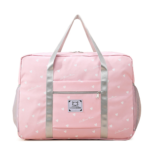 2024年新款外出短途旅行包包女士轻便大容量手提待产小行李收纳袋