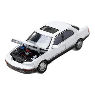 现货 FW 1:64 雷克萨斯LS400 XF10 凌志UCF10 合金开盖汽车模型