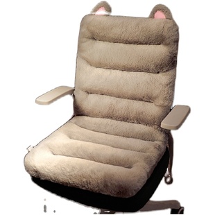 椅子坐垫屁垫懒人屁股垫靠背一体办公室久坐学生宿舍座椅垫子靠垫