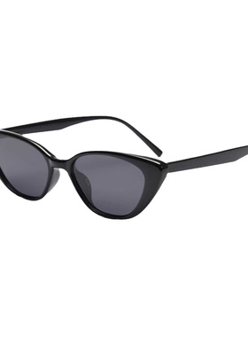 防紫外线新款高级感小框猫眼墨镜