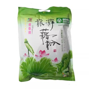 德春牌旅游藕粉500克/袋 湖北汉川特产 原味藕粉 速溶独立小包装