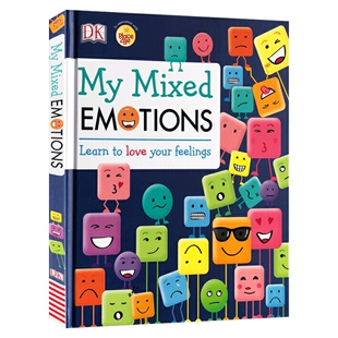 DK我复杂的情绪 英文原版 My Mixed Emotions Learn to Love Your Feelings 儿童情绪指南情感认知 精装绘本亲子读物 进口英语书籍