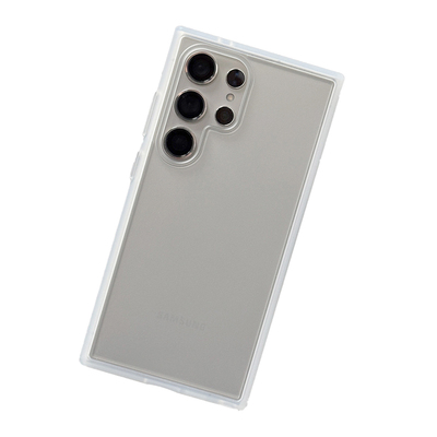 三星S24/S25磨砂半透质感手机壳