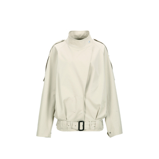 【现货】YCH 26PS早春新款 立领腰带风衣 DOUBLEBOO