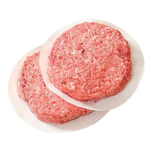 牛肉饼油纸汉堡食品级隔肉纸家用防粘食物冷冻专用圆形硅油纸垫