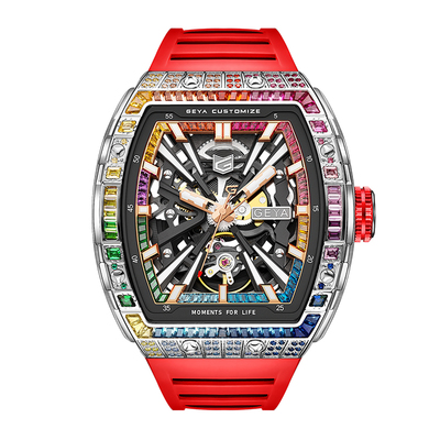 格雅航天彩虹圈机械腕表