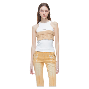 KVKV FOST胶囊系列 Remake Mode 毛织的奇思妙想重构拼接工字背心