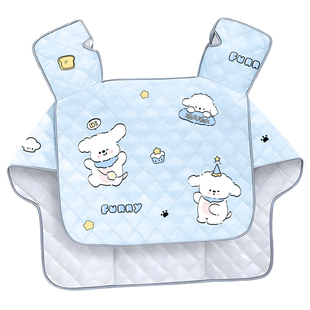 电动车挡风被夏季防雨防晒遮阳罩摩托车春秋四季通用防风防水电瓶