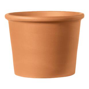 Deroma帝罗马白陶红陶土绿植花卉阳台庭院园艺超大号口径落地花盆