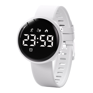 初中生手表女学生初高中专用闹钟只看时间女生防水儿童电子表女孩