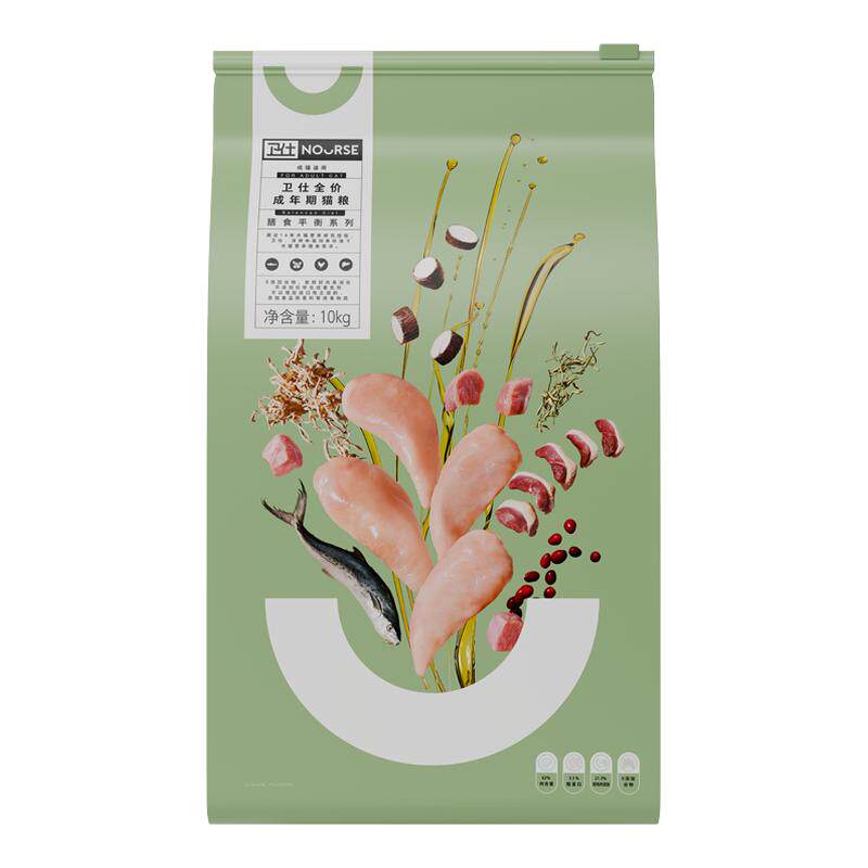 卫仕全阶段成猫粮10kg