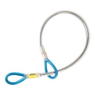 岜哈钢缆锚点带辅助挽索高空作业救援钢丝绳户外电网施工连接钢索