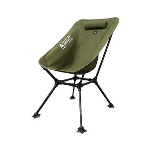 迪飞客自在椅加高大号月亮椅户外折叠椅铝合金可躺露营轻量化椅子