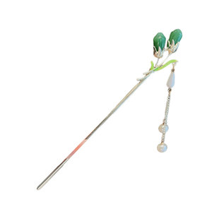 烟雨江南~中式流苏簪子古风步摇旗袍汉服盘发簪简约现代日常发钗