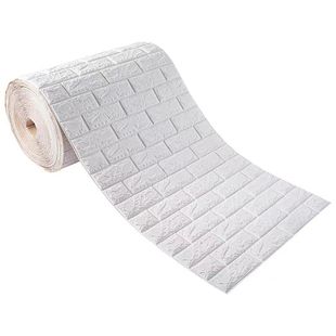 墙纸自粘3d立体墙贴防水防潮壁纸墙壁遮丑神器泡沫砖墙面装饰贴纸