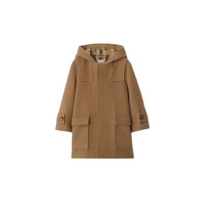 羊毛牛角扣大衣BURBERRY