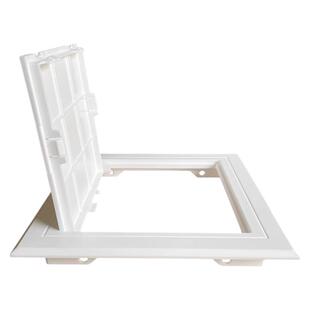 pvc检修口装饰盖自粘卫生间110下水管下水道管道井检查口盖板盖子