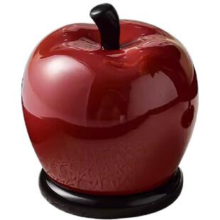 创意塑料苹果鸭梨牙签罐家居棉签收纳筒牙线收纳储物盒桌面小摆件