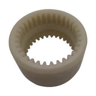 尼龙套内齿套型联轴器耐磨尼龙连接套油泵电机齿轮连接器NL345678