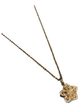 拾光匣子 NewVintage古着 Celestial Blossom可旋转项链