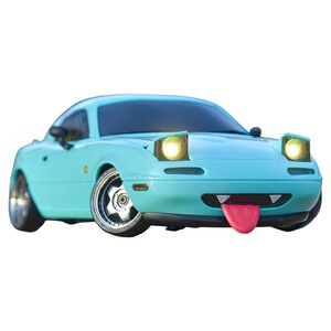 遥控车兰达MX-5漂移可翻灯全比例
