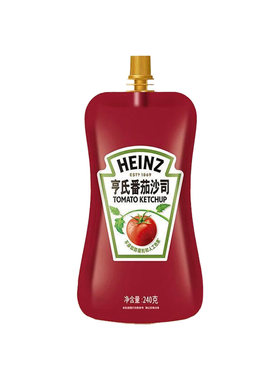亨氏番茄沙司240g挤压袋装番茄酱