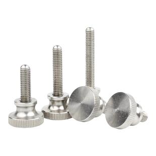 304不锈钢高头滚花手拧螺栓螺钉镀锌大头弹弓手扭螺丝M3M4M5M6M8