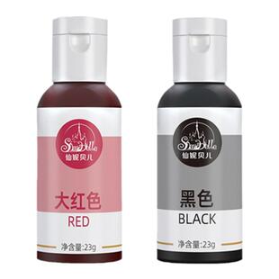 仙妮贝儿高浓度色粉色素烘焙食用调色翻糖喷砂奶油蛋糕裱花食品级