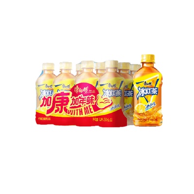 康师傅冰红茶柠檬味冰力十足