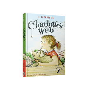 夏洛特的网 Charlotte's web 夏洛的网英语原版 外国儿童文学书籍 纽伯瑞奖作品 E B White怀特 蓝思值680L又日新