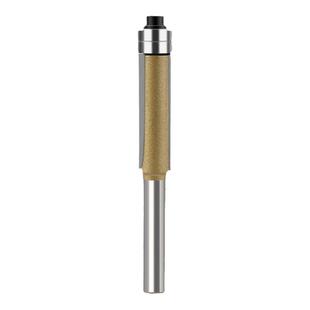 名刃专业级头部双轴承修边直刀钨钢铣头双刃修边机木工铣刀4件套