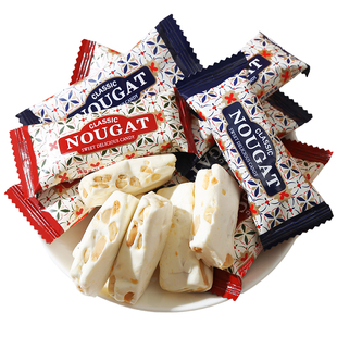 贵夫人椰肉椰汁糖500g散装结婚喜糖批发夹心奶脆硬糖果年货小零食