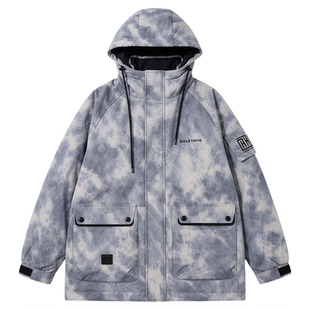 白鸭绒外套男孩羽绒服初高中学生冬季新款男装士加厚帅气青少年潮