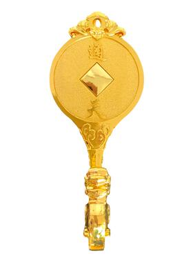 泰山祥云阁2026铜钱钩子摆件