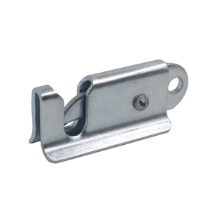 猪产床定位栏保育床配件加厚大小虎口门扇吊扣碰锁门扣门锁地脚板