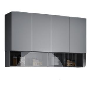 铝合金吊柜厨房墙壁柜阳台卫生间储物柜浴室壁挂上墙悬挂式收纳柜