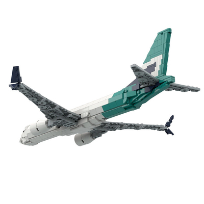 西捷航空波音737MAX8客机积木