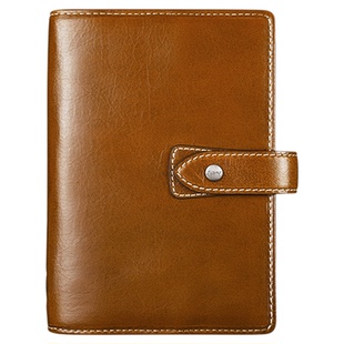 filofax英国进口手帐记事本malden A7 A6 A5真牛皮复古活页商务办公笔记本效率手册2026年日程日记本周计划